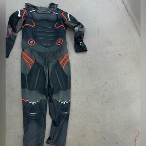 Kids Black and Red  Fortnight Costume